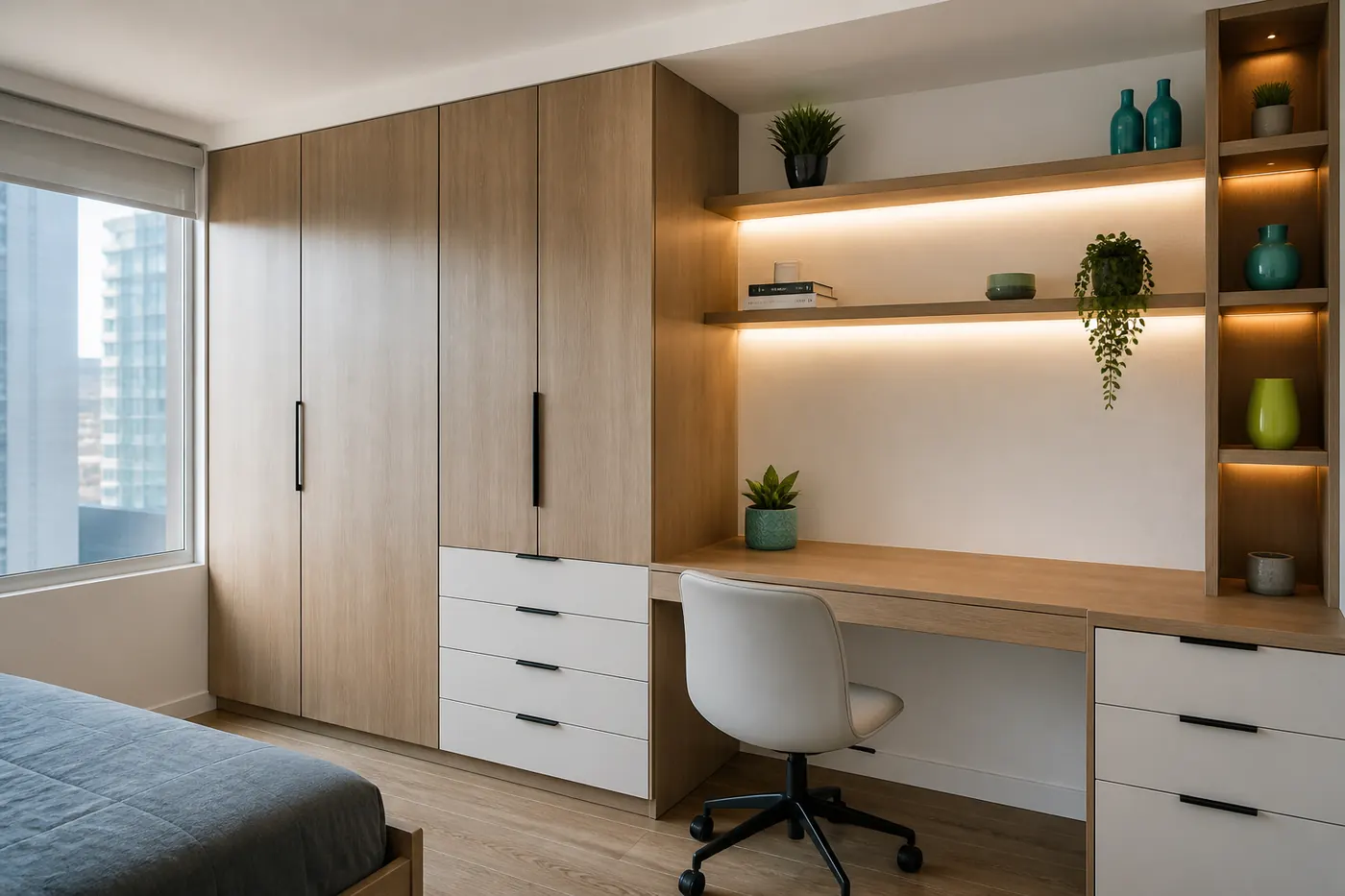 Closet y escritorio - IA